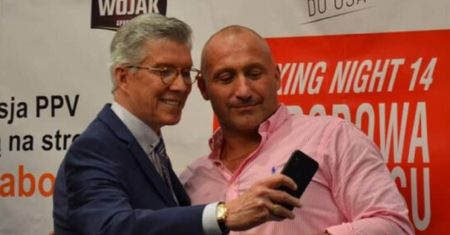 Najman złożył życzenia "legendzie boksu". Zaskakująca odpowiedź
