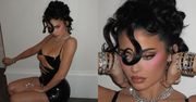 Kylie Jenner w śmiałej kreacji z wycięciami wdzięczy się przed obiektywem