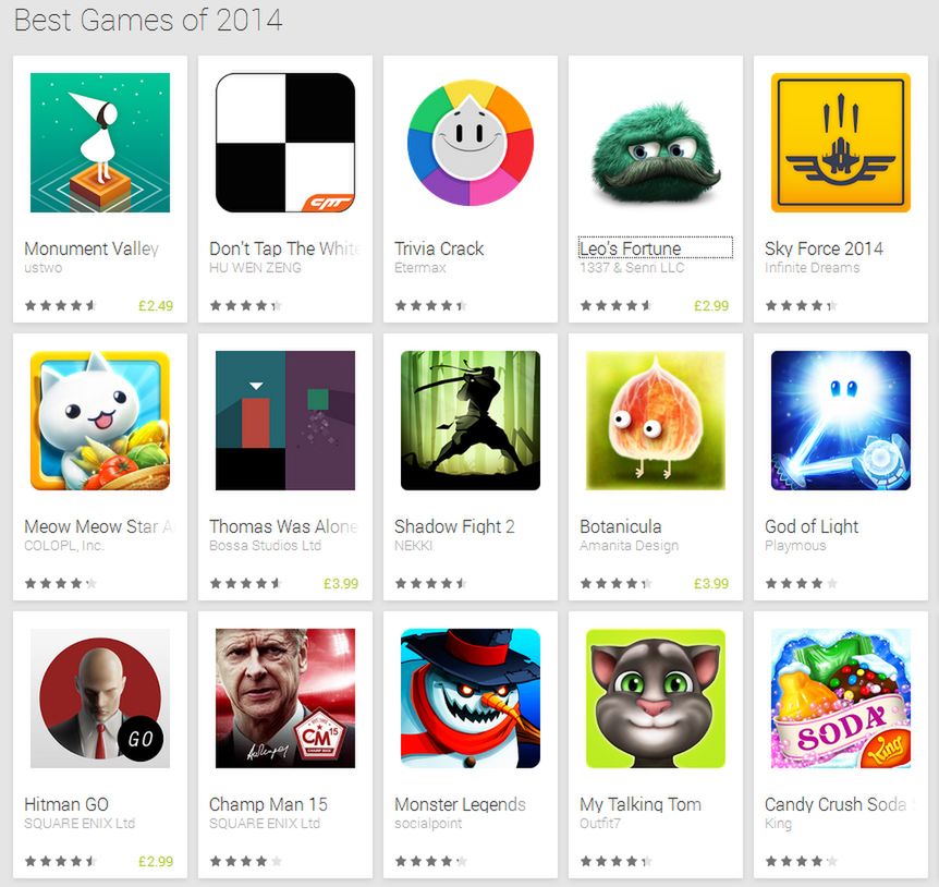 Najlepsze gry mobilne 2014 roku 3