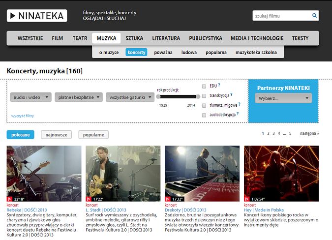 Już chciałem pochwalić TVP, ale chyba nie można. Czemu koncerty są „nieoficjalnie” na YouTube, a nie ma ich na VOD TVP? 3