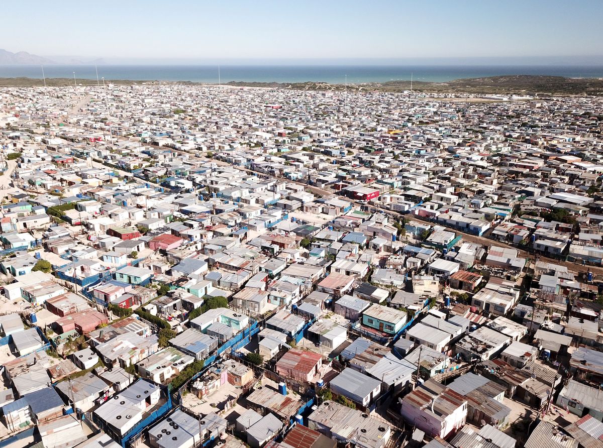 Slumsy w Kapsztadzie