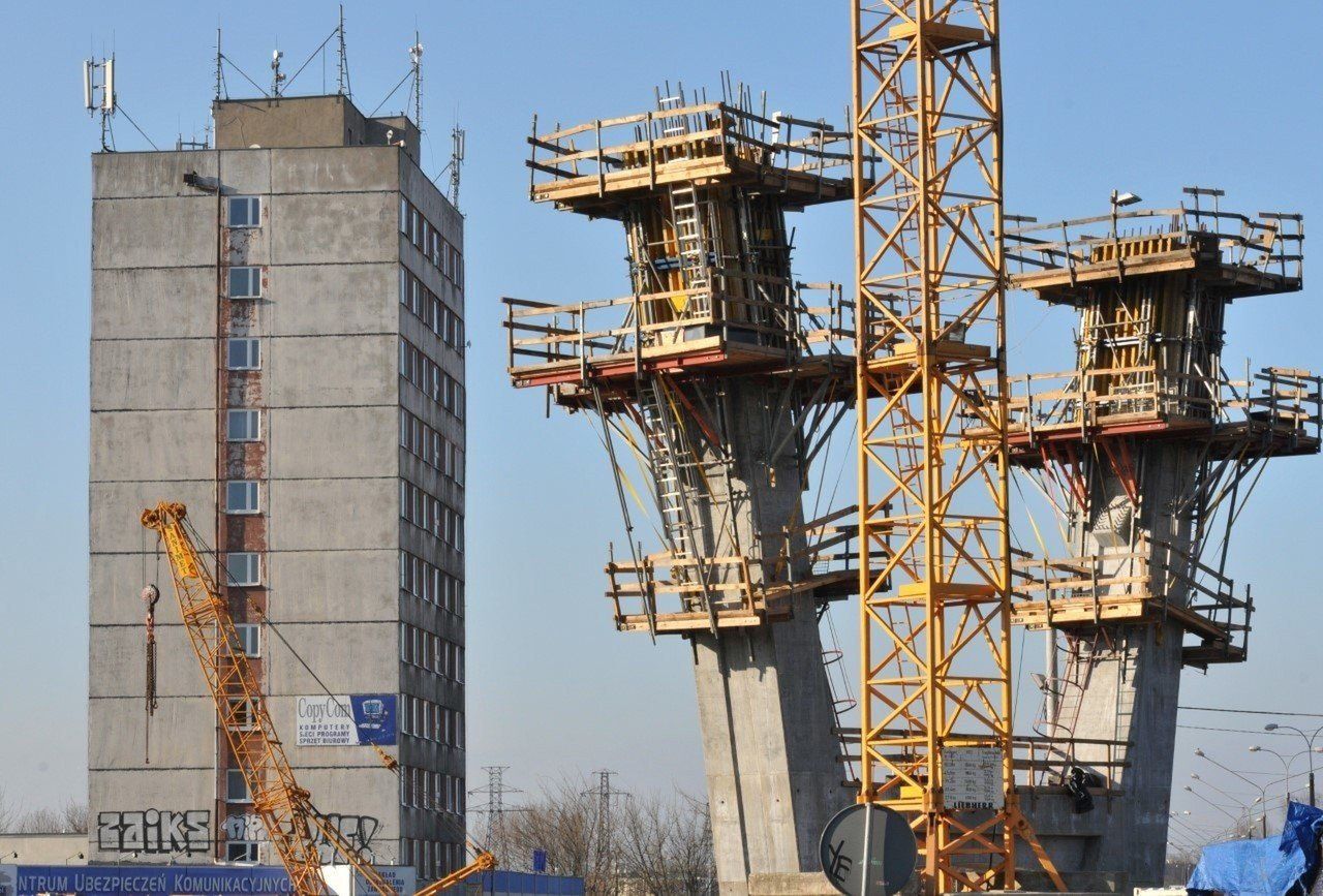 Tak powstawał most im. gen. Zawackiej