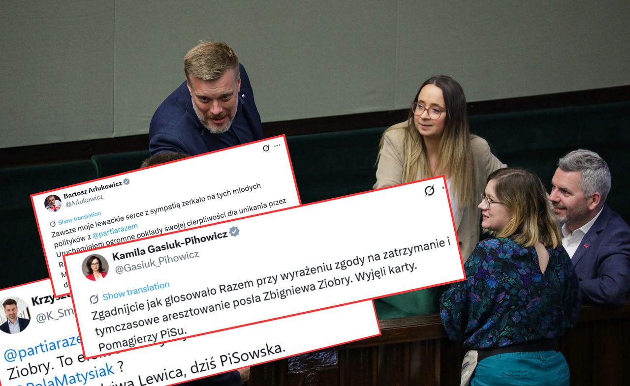 Kontrowersje wokół głosowania ws. Ziobry. Lawina krytyki na członków Razem
