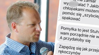 Maciej Stuhr DOSTAJE GROŹBY po tym, jak zagrał w filmie "Zielona granica"! Jego żona pokazała SMS-y: "Nikt wam porządnie nie WP****OLIŁ..."