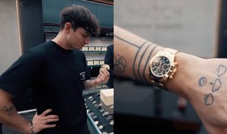 Marcin Dubiel kupił zegarek za PÓŁ MILIONA ZŁOTYCH: "Jakbym miał dzisiaj 5 milionów na koncie, to 4 wydałbym na zegarki" (FOTO)