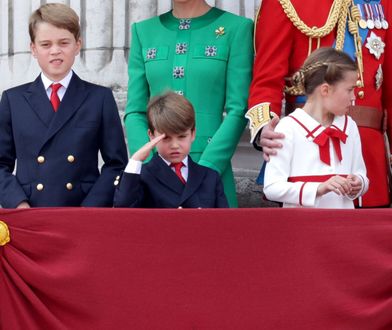 Miało być dostojnie, a wyszło jak zawsze. Książęta George i Louis wciąż błaznowali