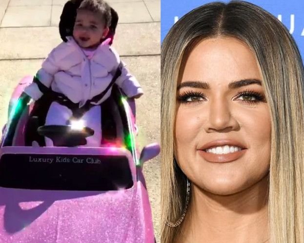 Ośmiomiesięczna córka Khloe Kardashian dostała pierwszego Bentleya...