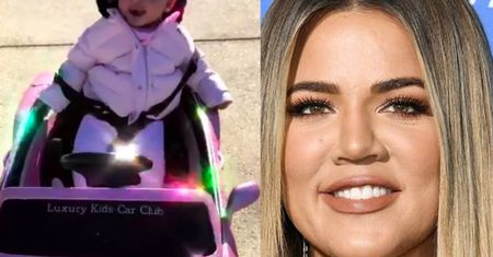 Ośmiomiesięczna córka Khloe Kardashian dostała pierwszego Bentleya...