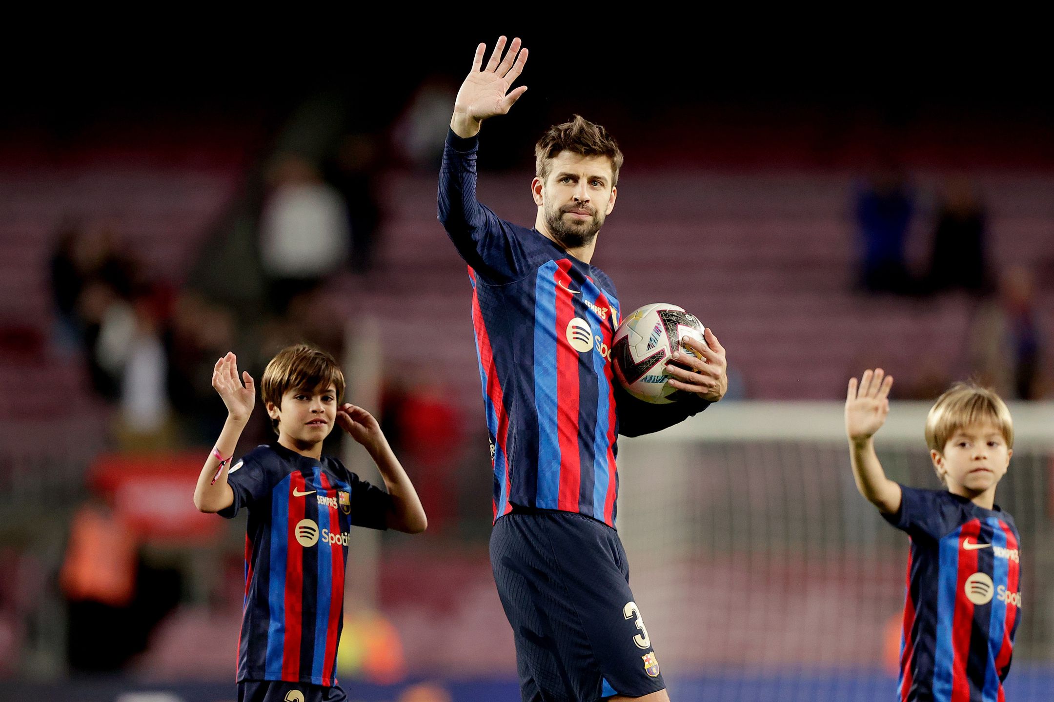 Ostatni mecz Gerarda Pique