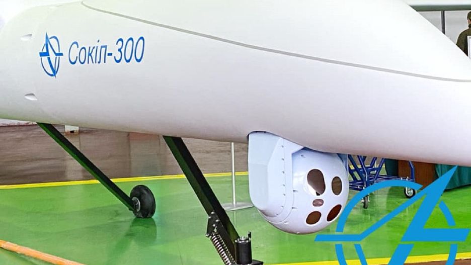 Ukraina pokazała bezzałogowy samolot Sokół-300