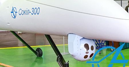 Ukraina pokazała nowy samolot bezzałogowy Sokół-300. Wkrótce testy w powietrzu