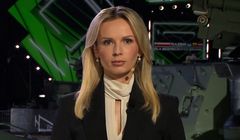 Anna Bogusiewicz prowadzącą „Wiadomości”