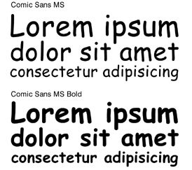 Comic Sans