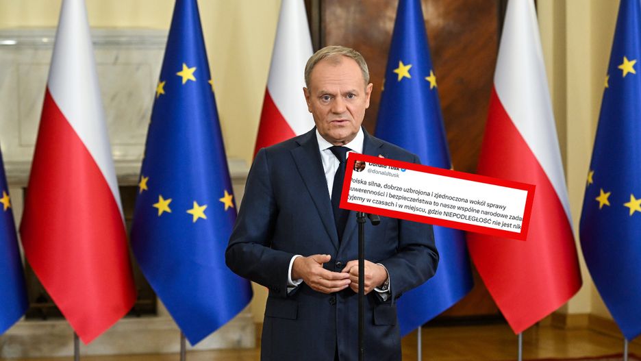 Donald Tusk ostrzega w Święto Niepodległości