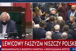 KRRiT nie widzi nic złego w pasku TVP: "Lewicowy faszyzm niszczy Polskę"