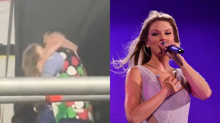 Taylor Swift  na oczach fanów nie szczędziła sobie czułości z Travisem