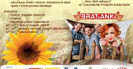 Dożynki Powiatowe w Wilczynie 2019. Gwiazdą wydarzenia będą Brathanki