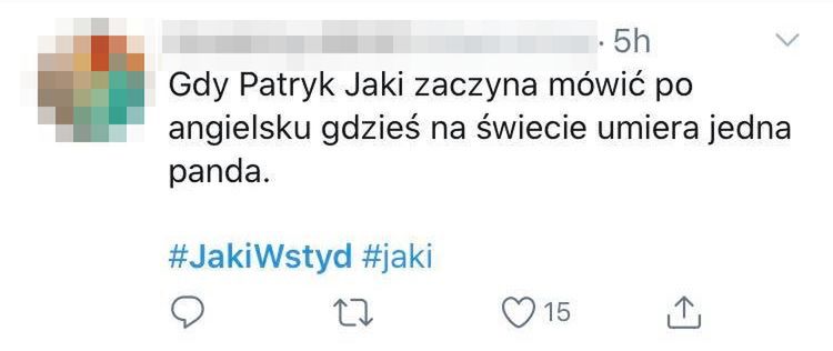 Wystąpienie Patryka Jakiego w PE rozpętało burzę w sieci