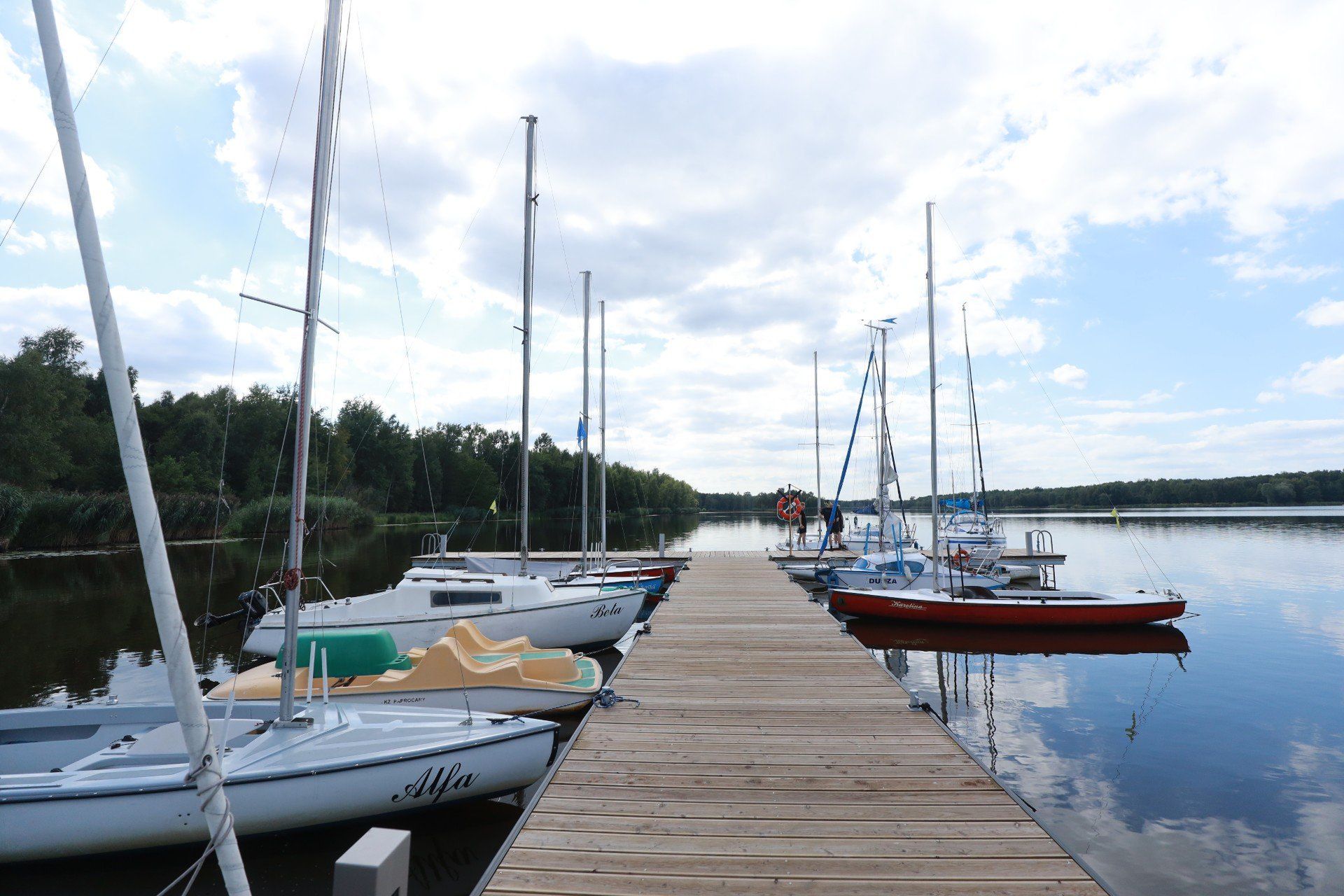 Tak wygląda nowa marina nad popularnym jeziorem na Śląsku