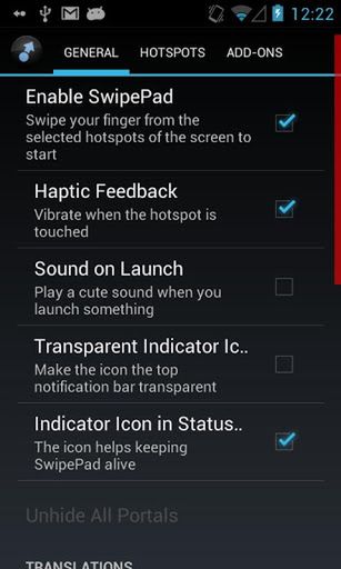 SwipePad: Hyperspace Launcher