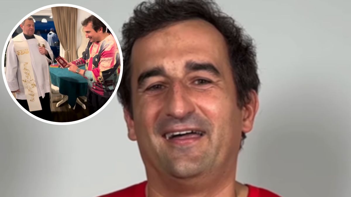 Koterski zaprosił księdza na poświęcenie ośrodka