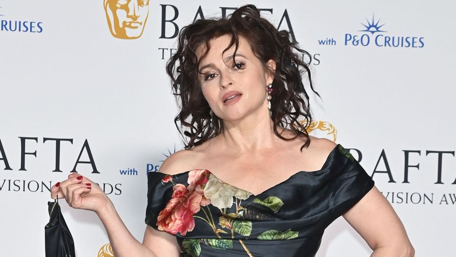 Helena Bonham Carter na czerwonym dywanie