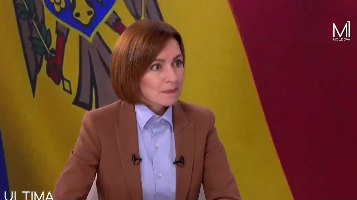 Trzęsienie ziemi podczas wywiadu z Maią Sandu