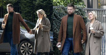 Małgorzata Ohme maszeruje ulicami Warszawy, trzymając tajemniczego towarzysza za rękę. Miłość kwitnie?