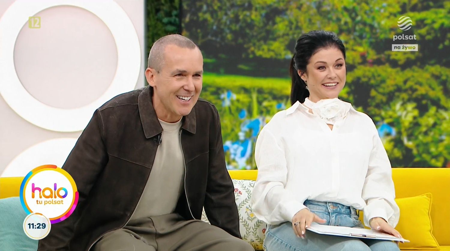 Maciej Kurzajewski ogolił głowę w programie na żywo