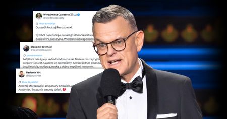 "Serce pęka". Poruszenie w sieci po śmierci Morozowskiego