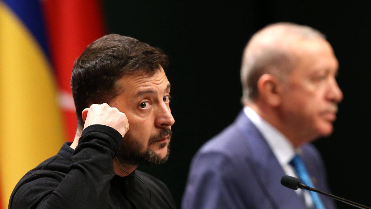 Prezydent Wołodimir Zełenski odwołał środową wizytę w Rijadzie.