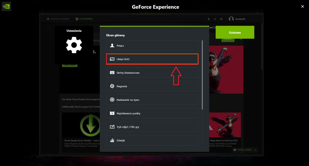 GeForce Experience: jak włączyć licznik FPS w grach?