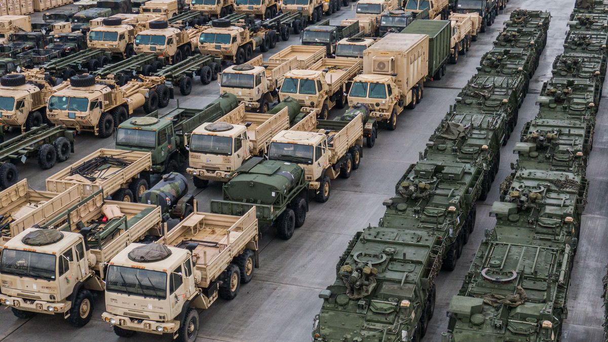 US Army Equipment Is Transferred As Part Of NATO Enhanced Forward Presence
Omar Marques