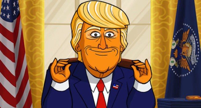 "Our Cartoon President" - zobaczcie kreskówkowego prezydenta USA
