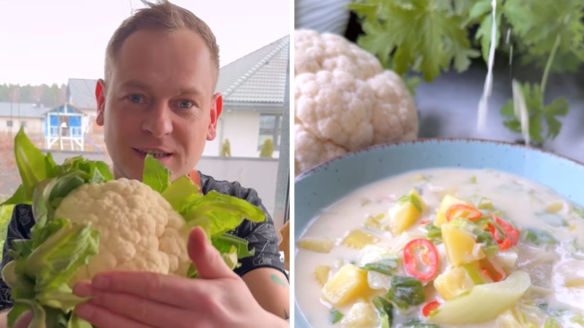 Piotr Ogiński zdradził, co robi z liśćmi kalafiora