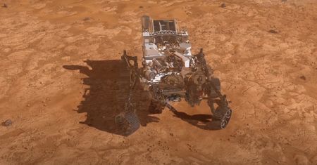 Niezwykłe nagranie. NASA pokazała, jak Perseverance ląduje na Marsie