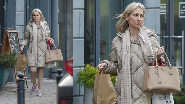 Magdalena Ogórek parkuje na zakazie