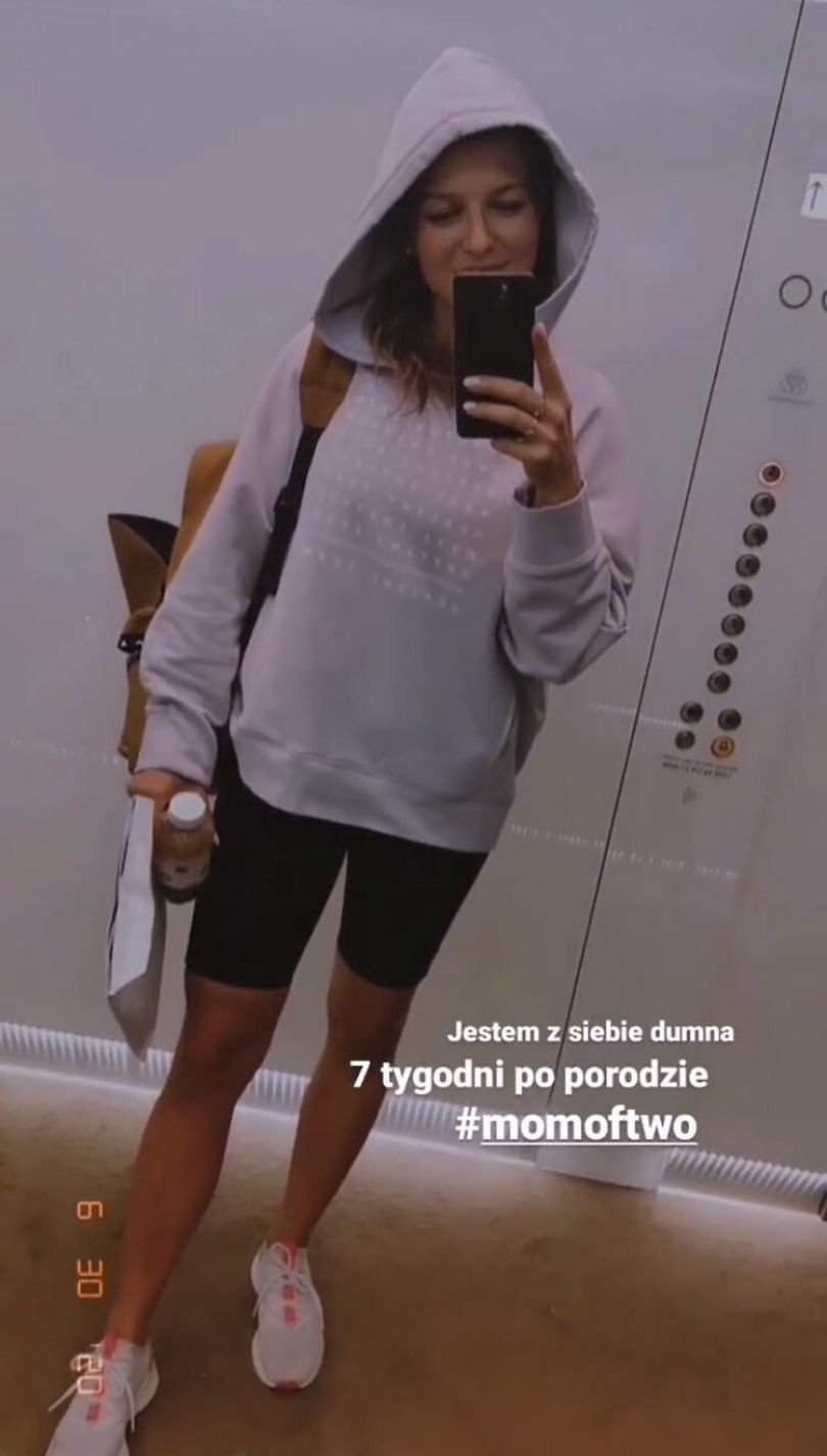 Anna Lewandowska dumna z powrotu do intensywnych treningów