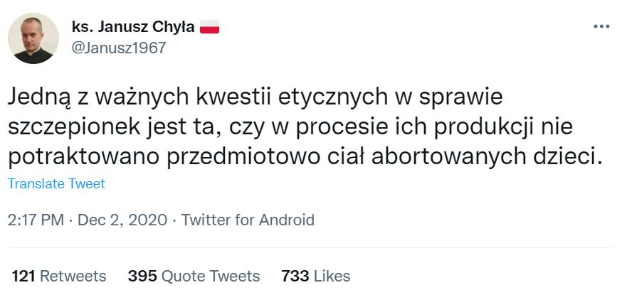 Ks. Janusz Chyła