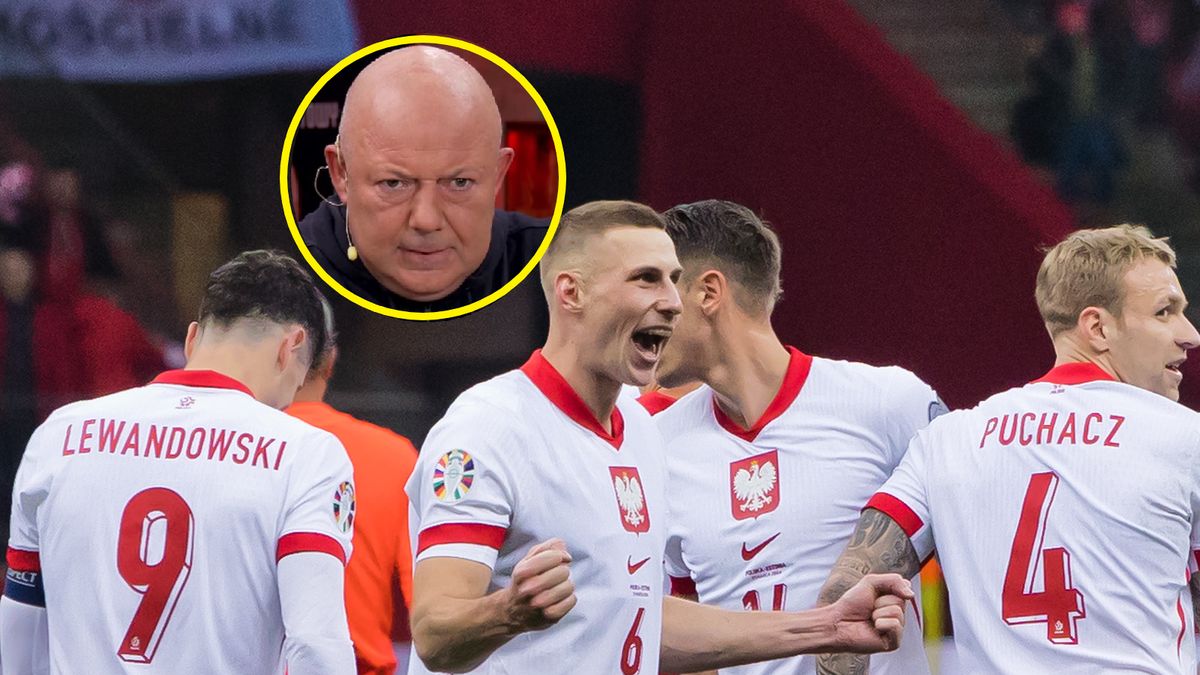 Na zdjęciu reprezentanci Polski. W ramce Wojciech Kowalczyk