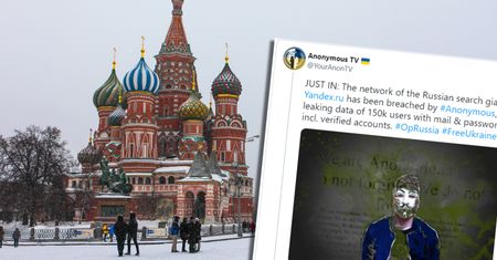 Najpopularniejsza wyszukiwarka w Rosji zhakowana. Anonymous przejęli Yandex