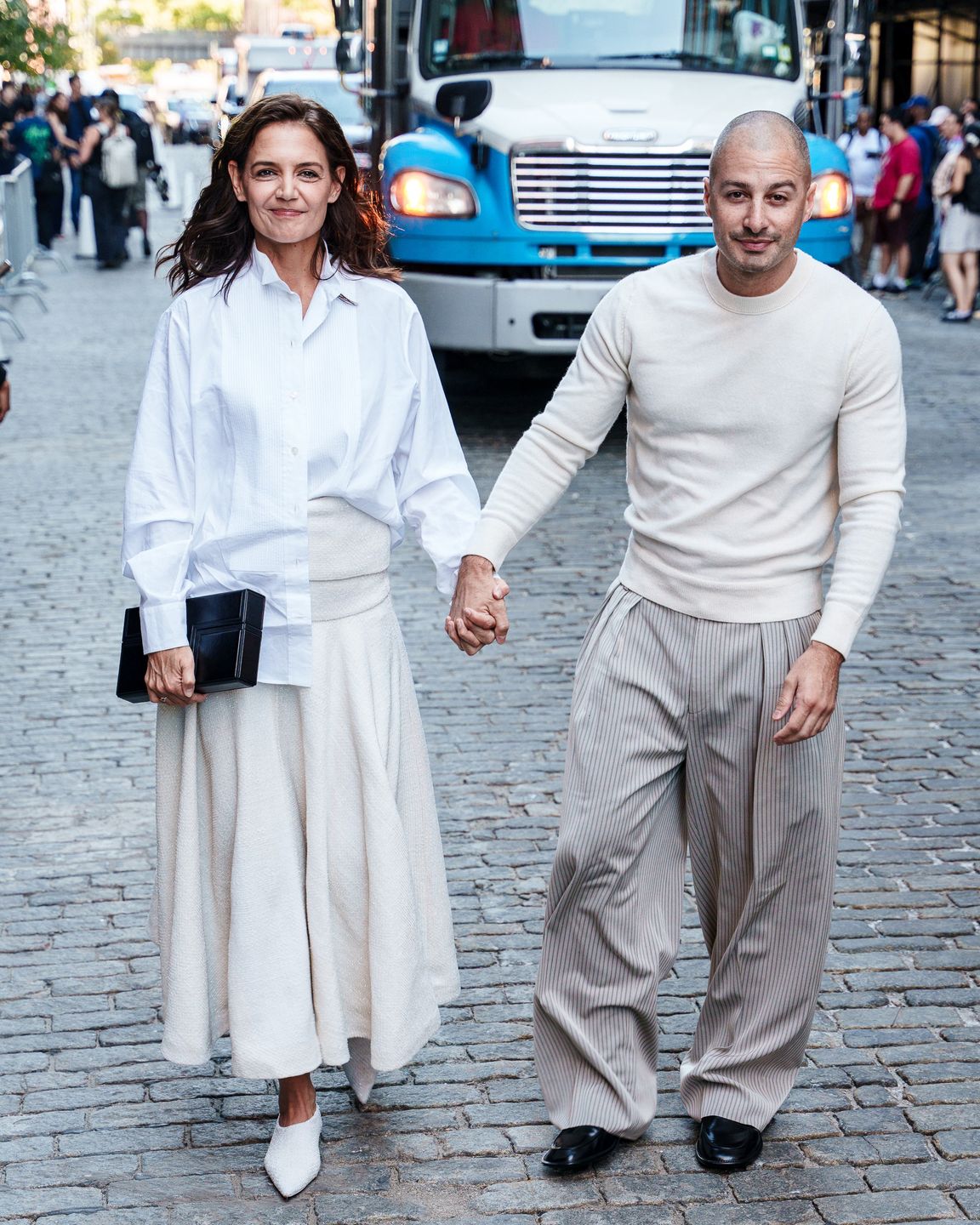 Katie Holmes zabrała nowego ukochanego na pokaz