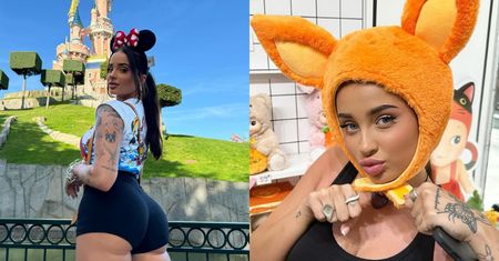 Odziana w kuse szorty Fagata wypina się w Disneylandzie. Fani oburzeni: "To już trochę nie na miejscu!"