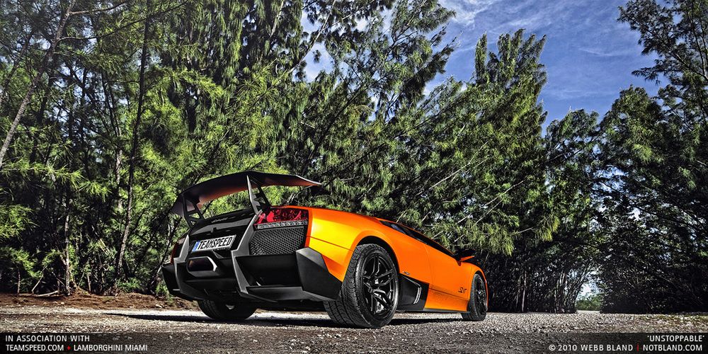 Webb Bland - Lamborghini Murcielago LP670-4 SuperVeloce