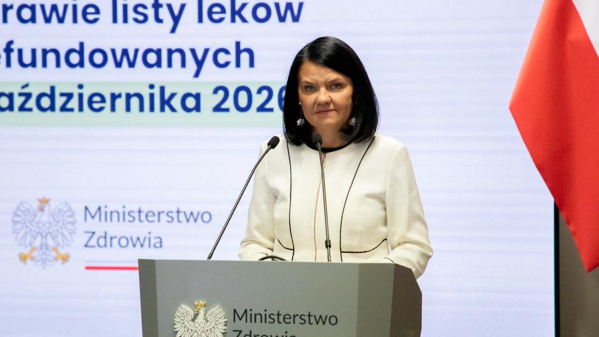 Wiceministra Zdrowia Katarzyna Kacperczyk