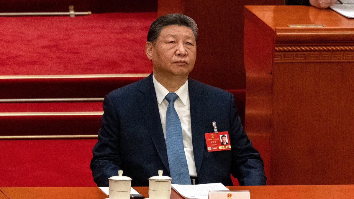 Na zdjęciu przywódca Chin Xi Jinping