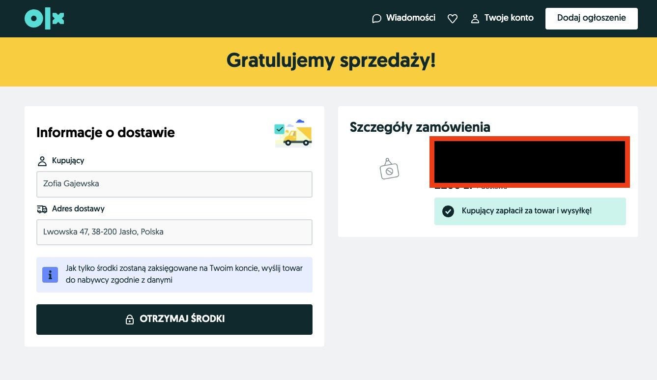 Fałszywa strona logowania