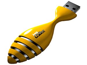Pendrive przypominający pszczołę ma być odporny na przypadkowe złamanie 1