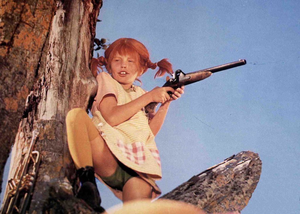 A scene from the series "Pippi"