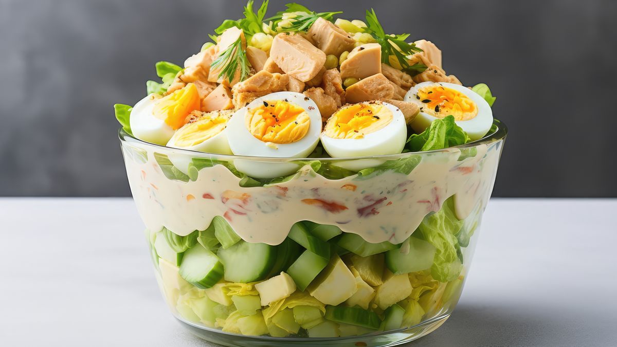 Sałatka bankietowa szybko znika ze stołu